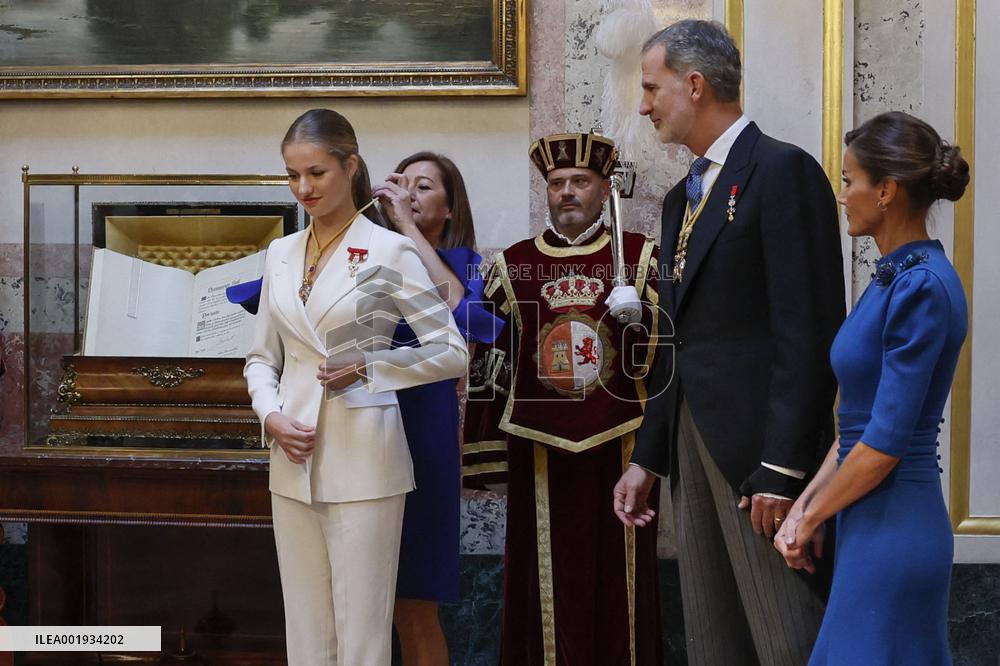 Royal Reception On The Occasion of Princess Leonor’s Oath