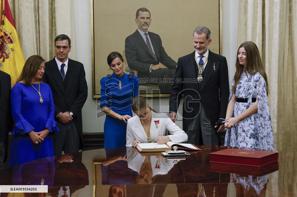 Royal Reception On The Occasion of Princess Leonor’s Oath