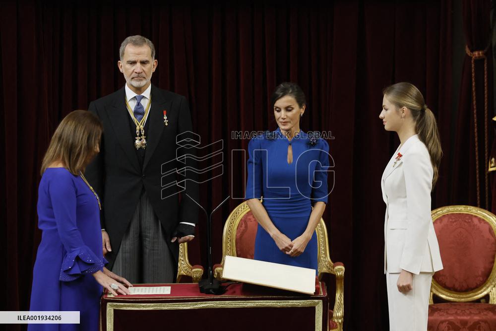 Royal Reception On The Occasion of Princess Leonor’s Oath