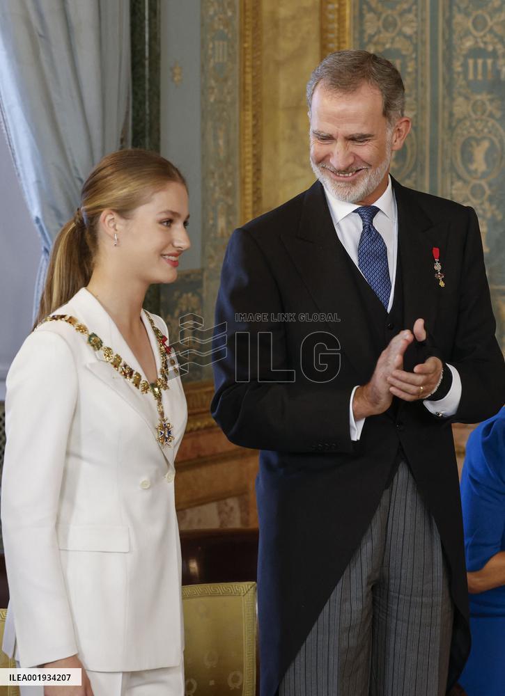 Royal Reception On The Occasion of Princess Leonor’s Oath