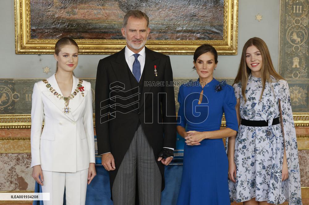 Royal Reception On The Occasion of Princess Leonor’s Oath