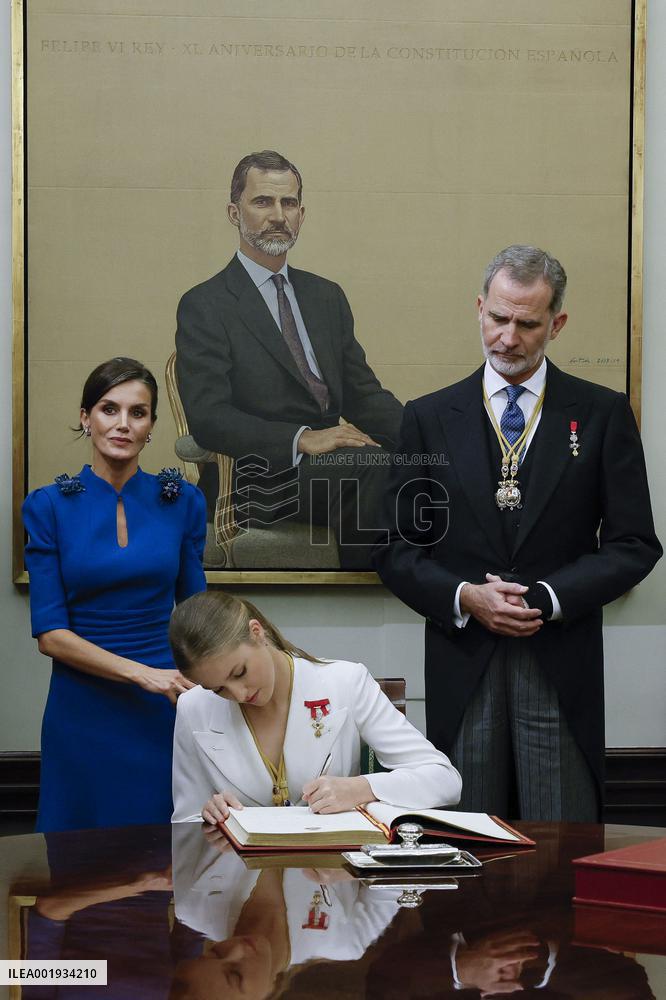 Royal Reception On The Occasion of Princess Leonor’s Oath