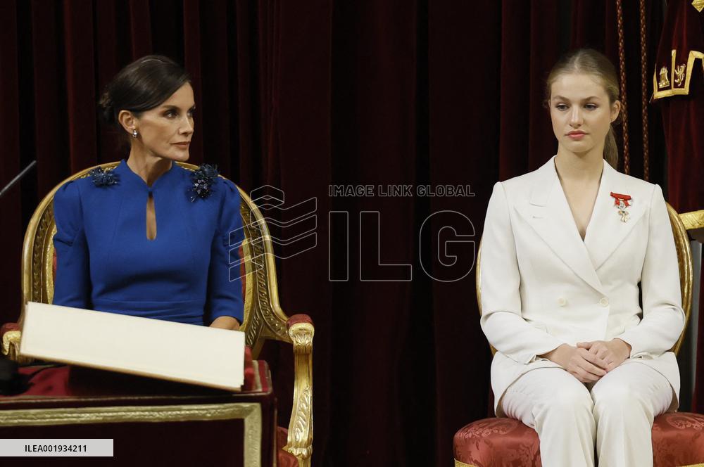 Royal Reception On The Occasion of Princess Leonor’s Oath