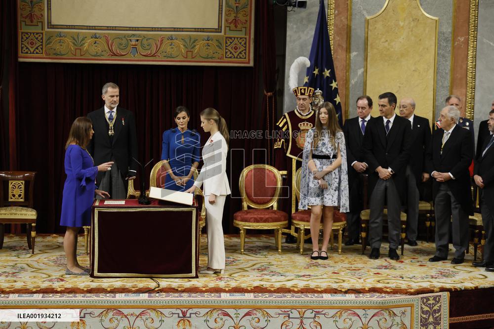 Royal Reception On The Occasion of Princess Leonor’s Oath
