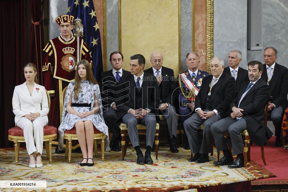 Royal Reception On The Occasion of Princess Leonor’s Oath