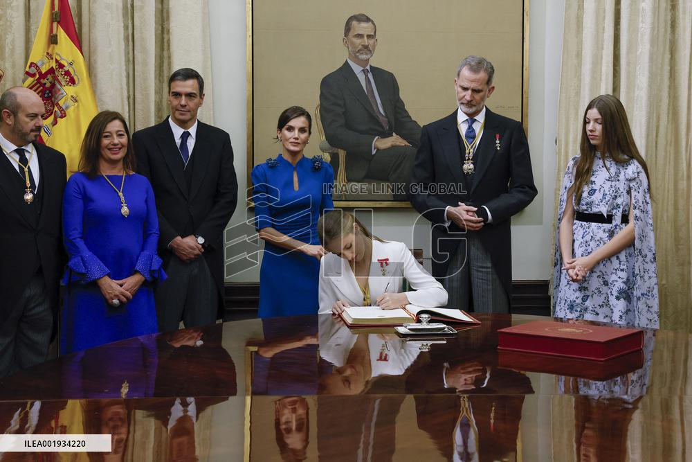 Royal Reception On The Occasion of Princess Leonor’s Oath