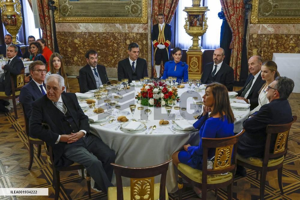 Royal Reception On The Occasion of Princess Leonor’s Oath