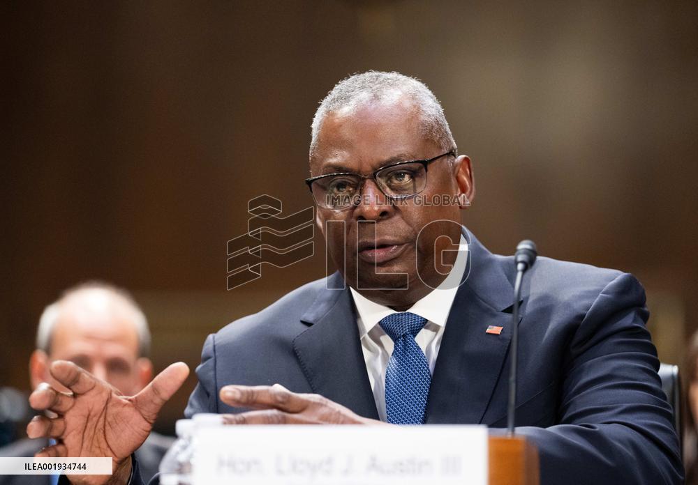 U.S.-WASHINGTON, D.C.-SENATE-ISRAEL AND UKRAINE-FUNDING-HEARING