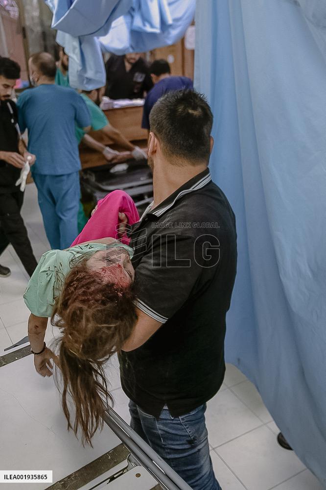 Palestinian Children Under Fire - Gaza