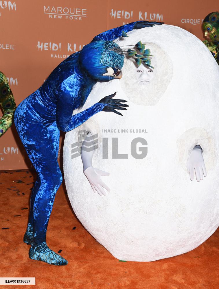 Heidi Klum At Her Halloween Party - NYC
