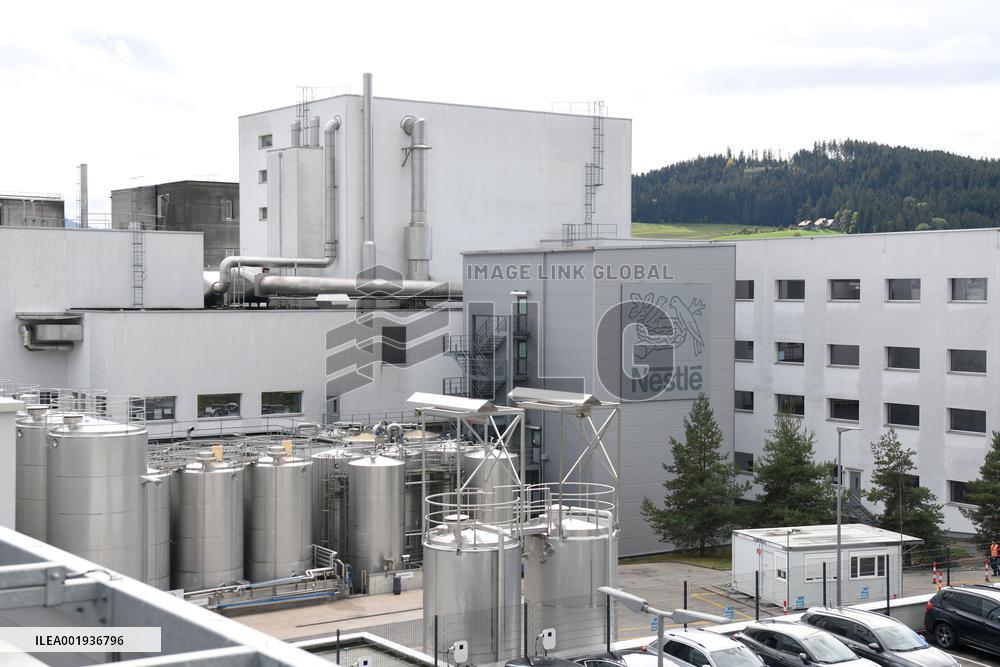 SWITZERLAND-KONOLFINGEN-FOOD GIANT NESTLE-CIIE
