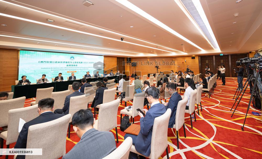 CHINA-MACAO-1ST DEVELOPMENT PLAN FOR APPROPRIATE ECONOMIC DIVERSIFICATION (CN)