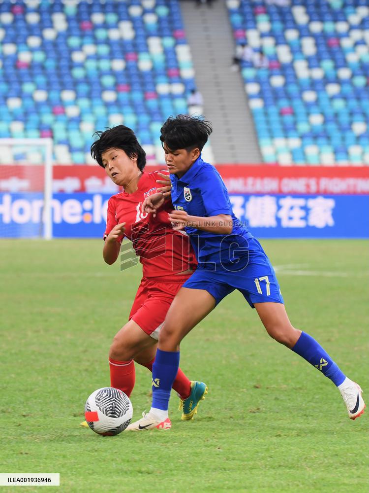 (SP)CHINA-XIAMEN-FOOTBALL-OLYMPIC ASIAN QUALIFYINGS-DPRK VS THAILAND (CN)