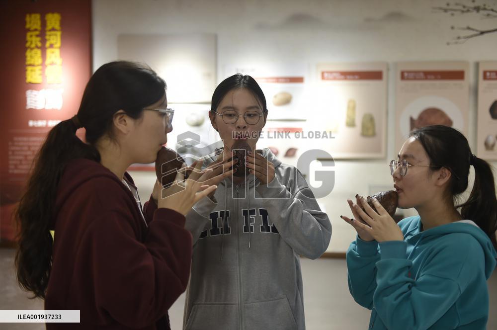 CHINA-HENAN-WUZHI-CULTURE-POTTERY XUN (CN)