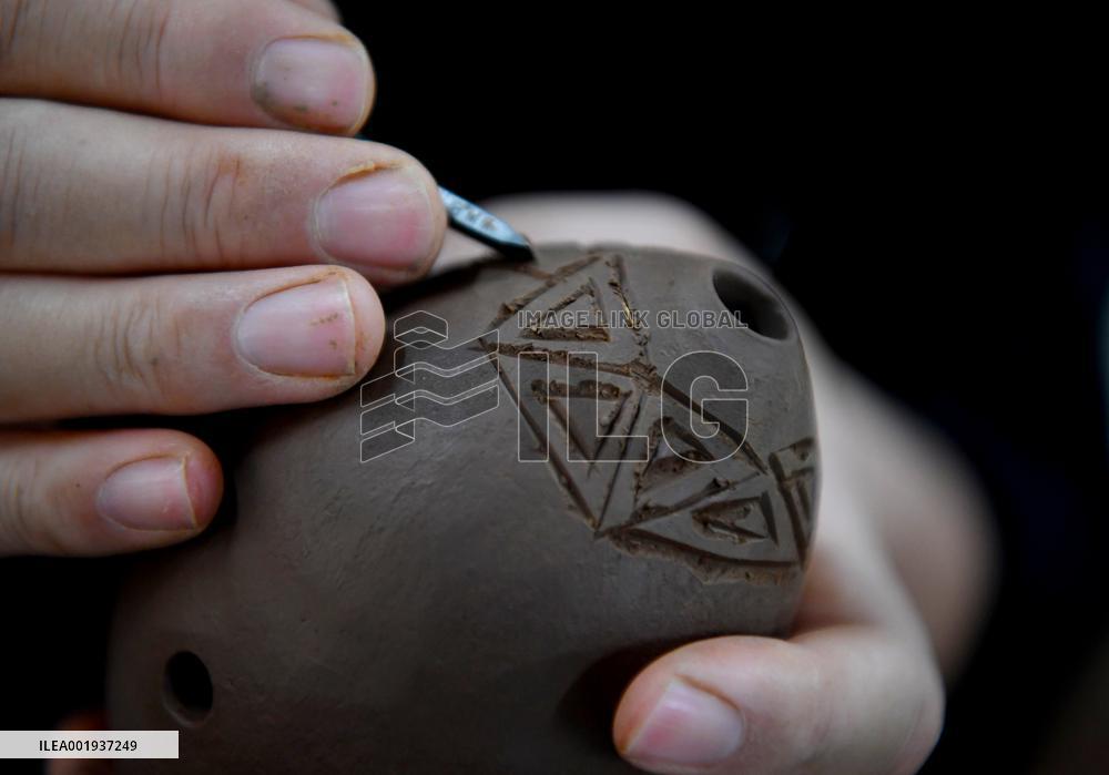 CHINA-HENAN-WUZHI-CULTURE-POTTERY XUN (CN)