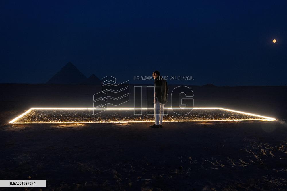Forever Is Now Contemporary Art Exhibition At Giza Pyramids - Cairo