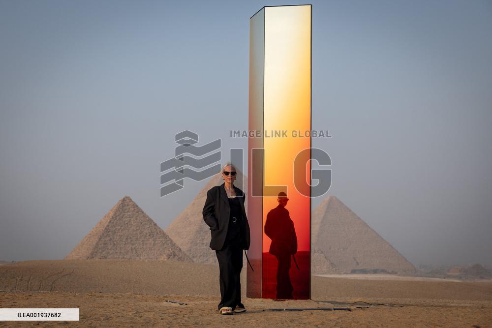 Forever Is Now Contemporary Art Exhibition At Giza Pyramids - Cairo