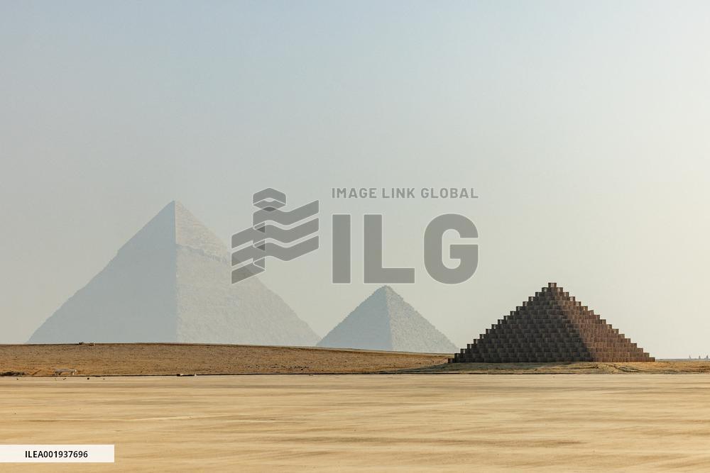 Forever Is Now Contemporary Art Exhibition At Giza Pyramids - Cairo