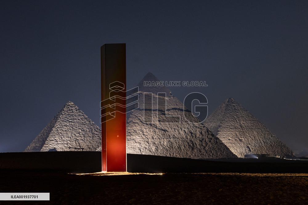 Forever Is Now Contemporary Art Exhibition At Giza Pyramids - Cairo