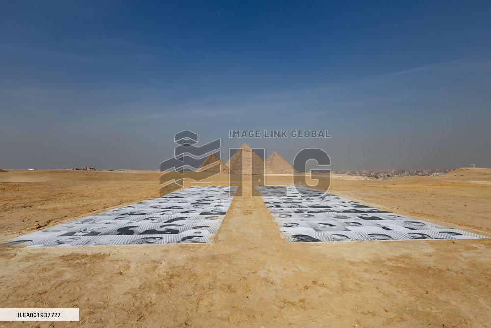 Forever Is Now Contemporary Art Exhibition At Giza Pyramids - Cairo