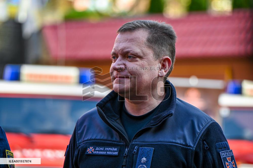 Austria hands over firefighting equipment to rescuers in Lviv Region