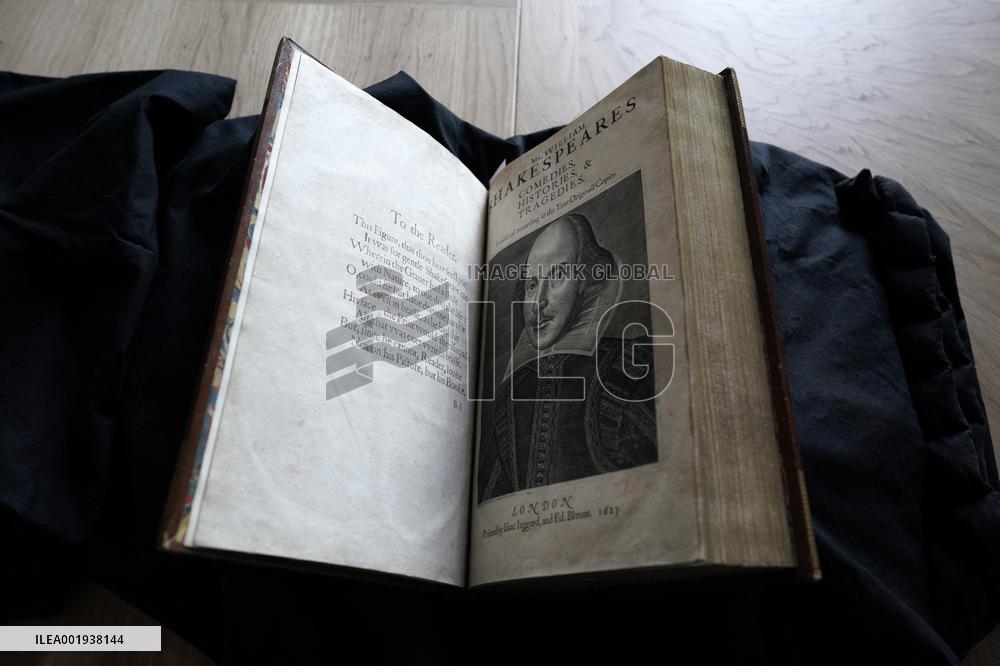 Folger Shakespeare Library First Folio - Washington