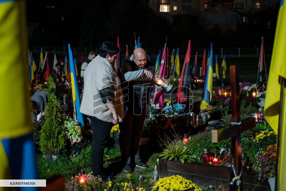 Memorial event in Lviv on All Saints' Day