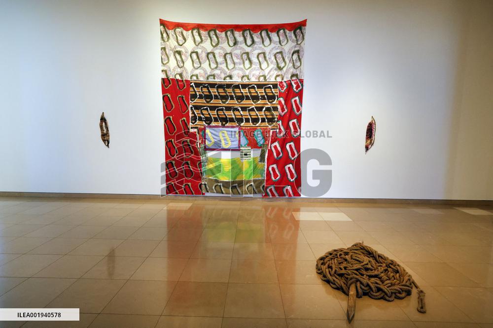 Artist Claude Viallat Exhibition - Nimes