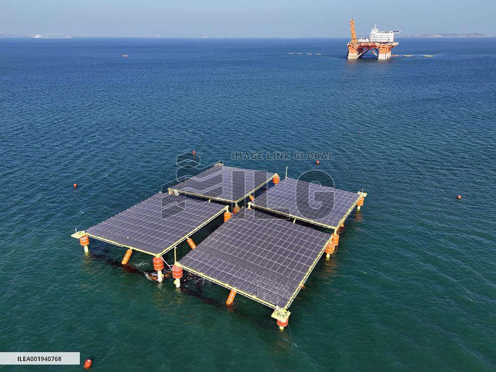 China First Semi-submersible Offshore Floating Photovoltaic Power Generation Platform