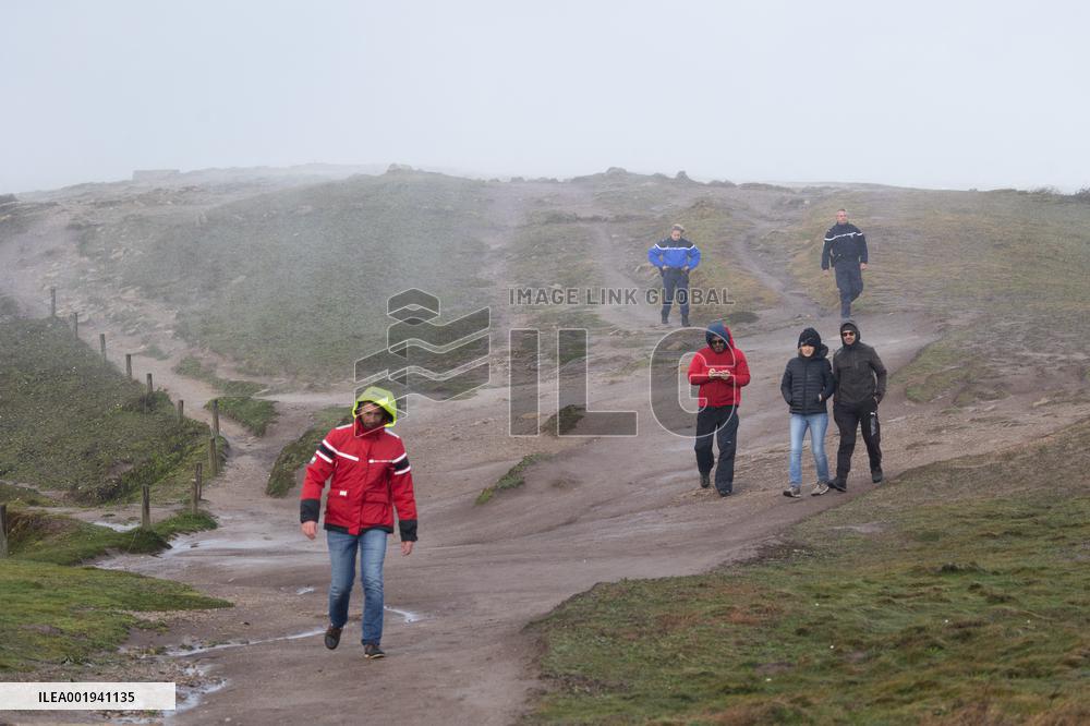 Damage caused by the Ciaran Storm - Morbihan