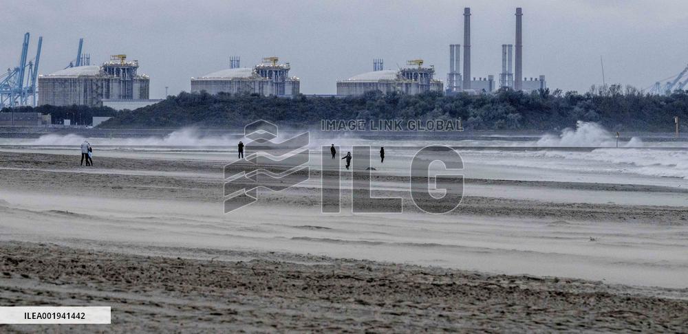 Storm Ciaran Hits The Netherlands