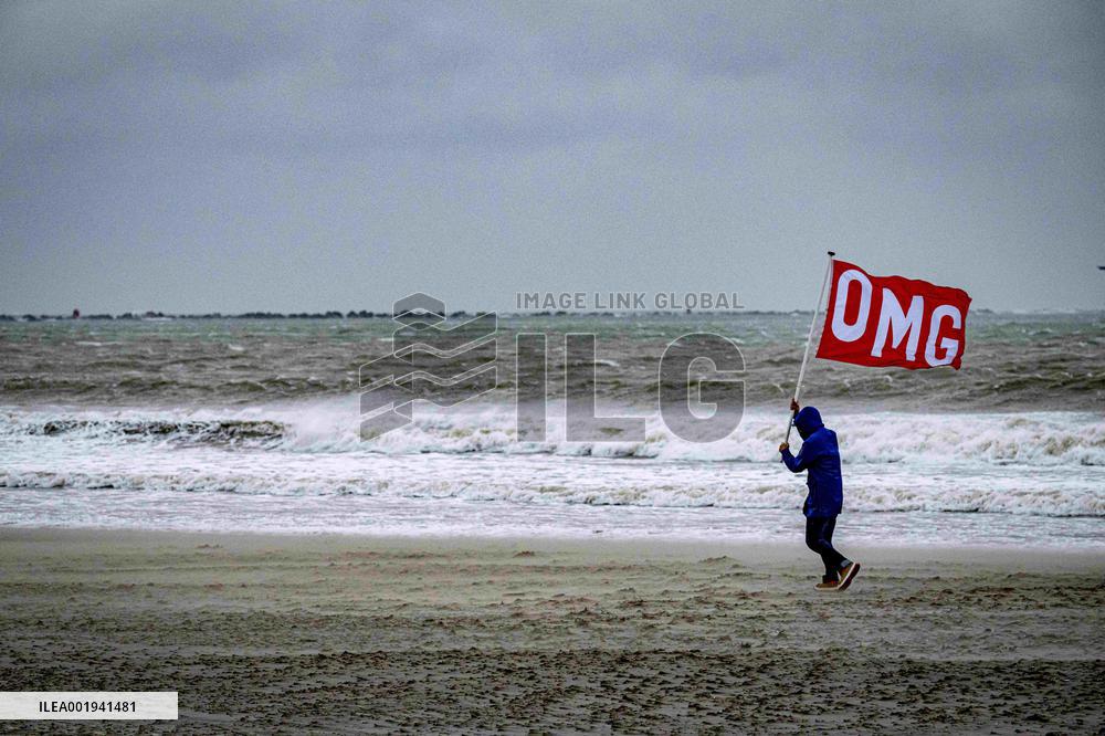 Storm Ciaran Hits The Netherlands