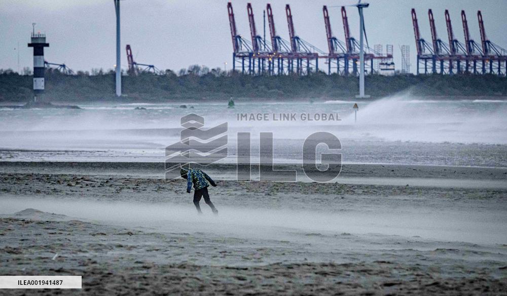 Storm Ciaran Hits The Netherlands