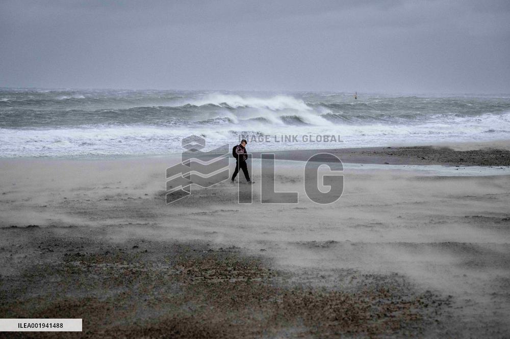 Storm Ciaran Hits The Netherlands