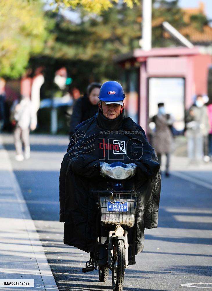 Temperature Sudden Drop in Shenyang