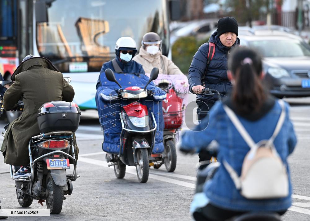 Temperature Sudden Drop in Shenyang
