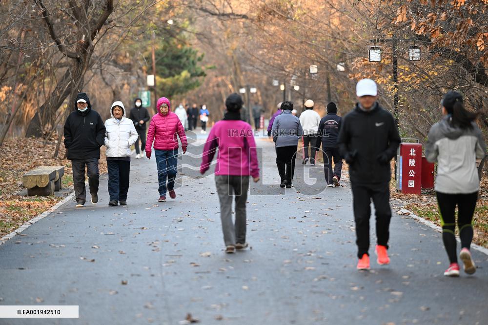 Temperature Sudden Drop in Shenyang