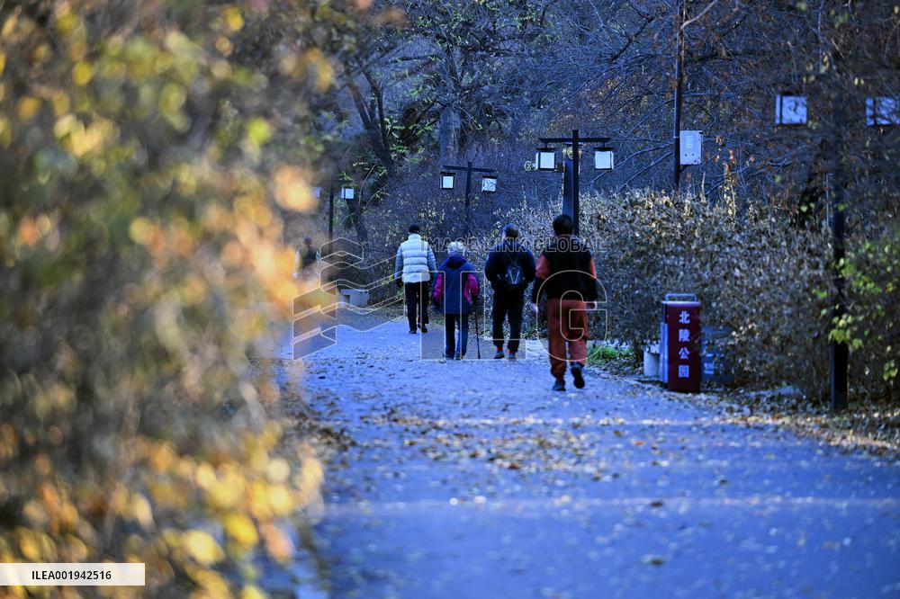 Temperature Sudden Drop in Shenyang