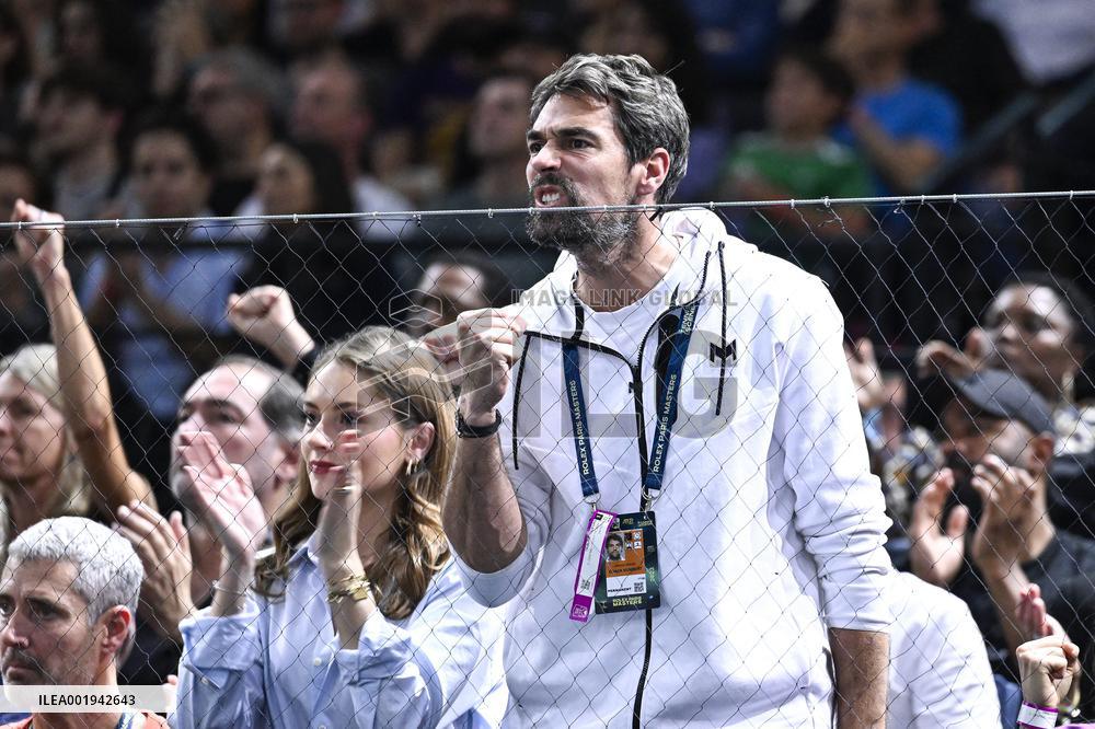 VIPs Watch Rolex Paris Masters