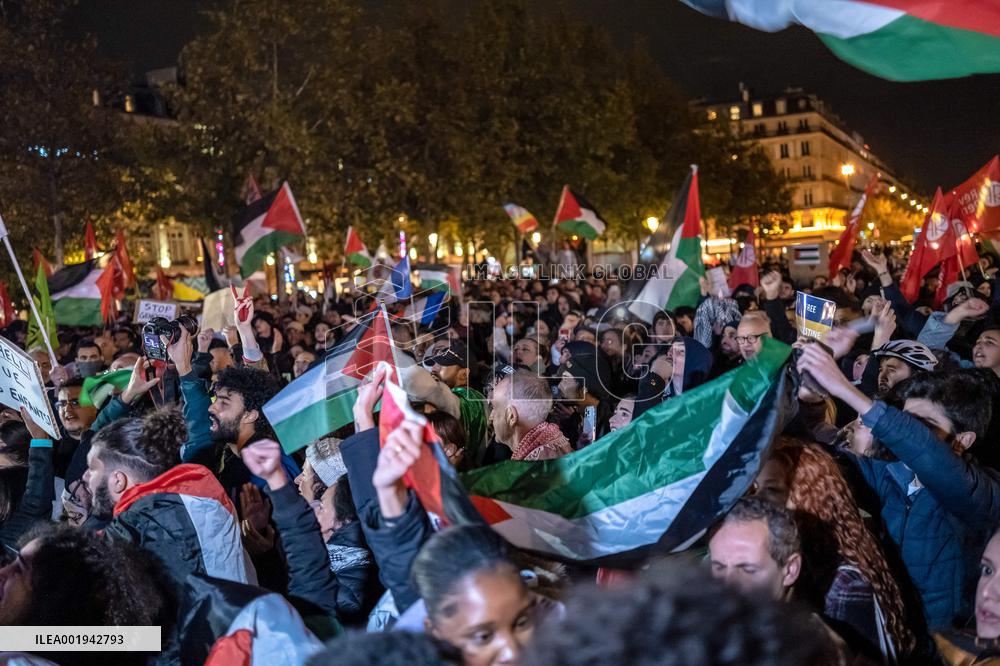 Pro-Palestinian Rally - Paris
