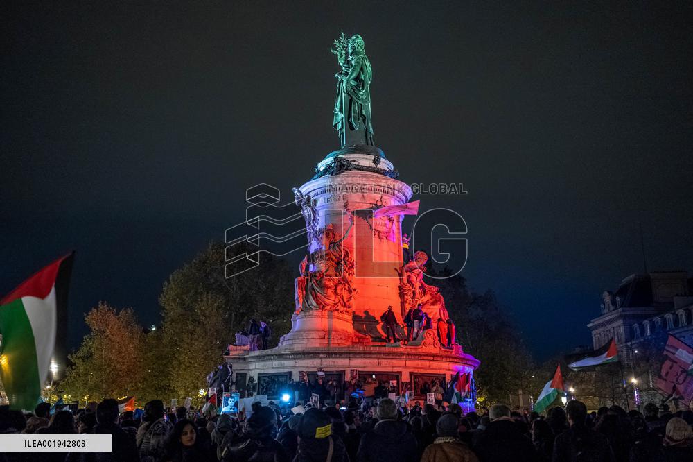 Pro-Palestinian Rally - Paris