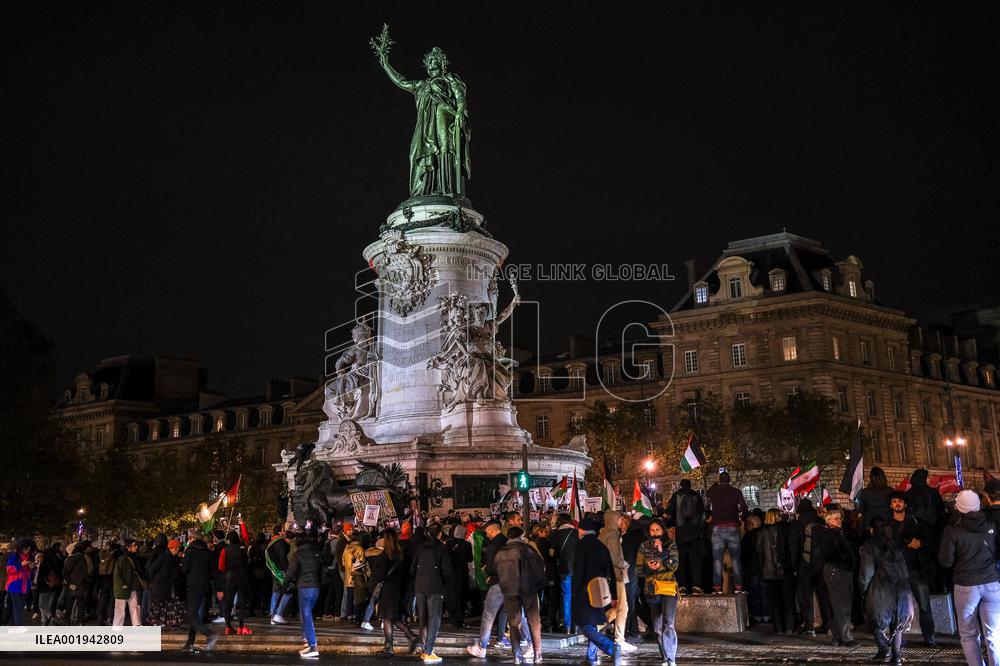 Pro-Palestinian Rally - Paris