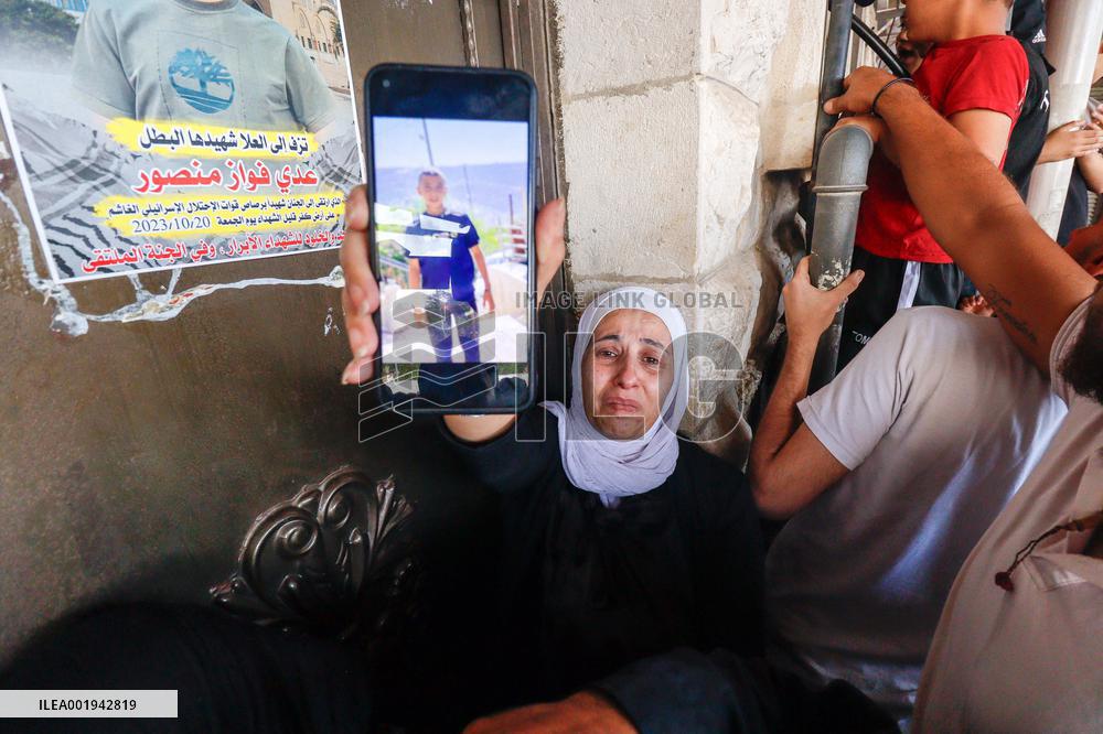 A Child Dies From His Wounds - Nablus