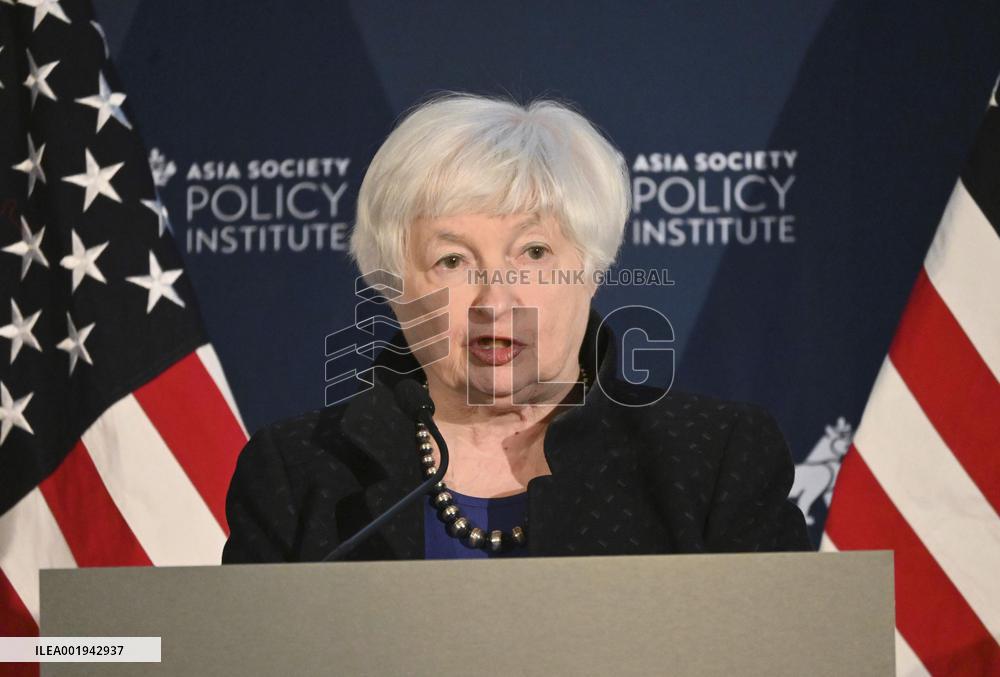 U.S. Treasury Secretary Janet Yellen