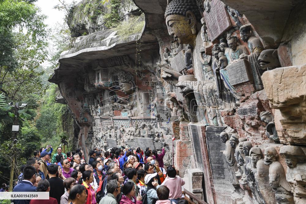 CHINA-CHONGQING-DAZU ROCK CARVINGS-TOURISM (CN)