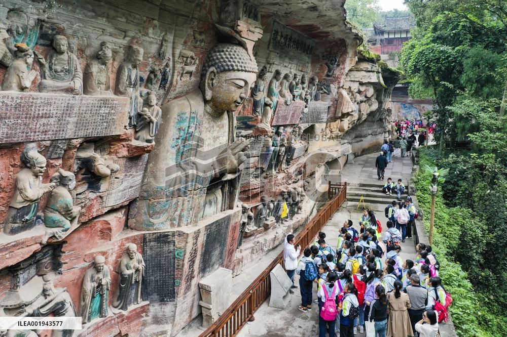 CHINA-CHONGQING-DAZU ROCK CARVINGS-TOURISM (CN)
