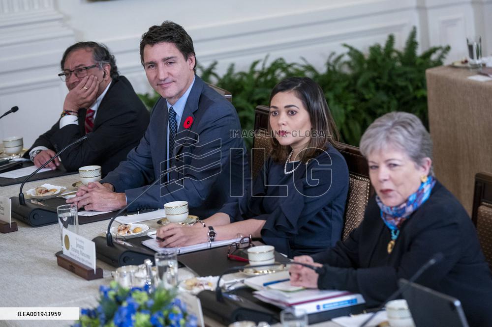 US President Joe Biden hosts the inaugural Americas Partnership for Economic Prosperity Leaders Summit