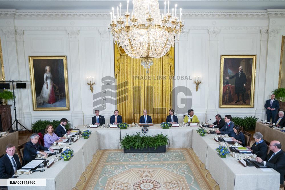 US President Joe Biden hosts the inaugural Americas Partnership for Economic Prosperity Leaders Summit