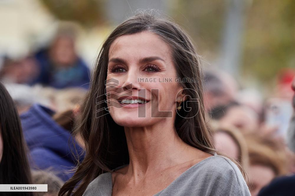 Queen Letizia At The 23rd Ópera Prima Film Festival - Tudela