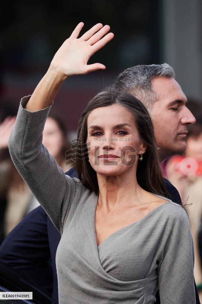 Queen Letizia At The 23rd Ópera Prima Film Festival - Tudela